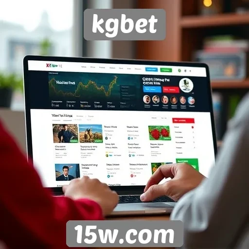 Análise da interface do site KGBet para apostas